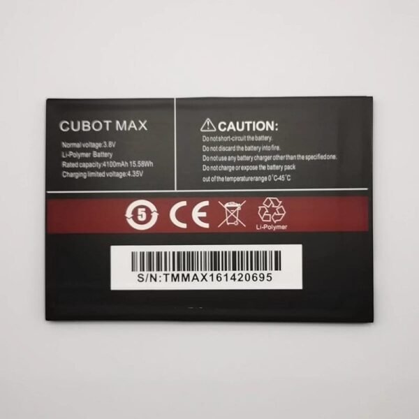 Batteria originale per ricambio Cubot Max