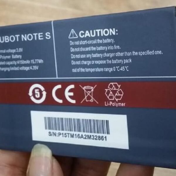 Batteria originale per ricambio Cubot Note S