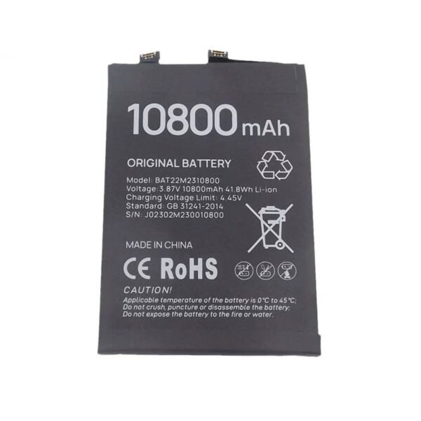 Batteria originale per Doogee S110 pezzo di ricambio