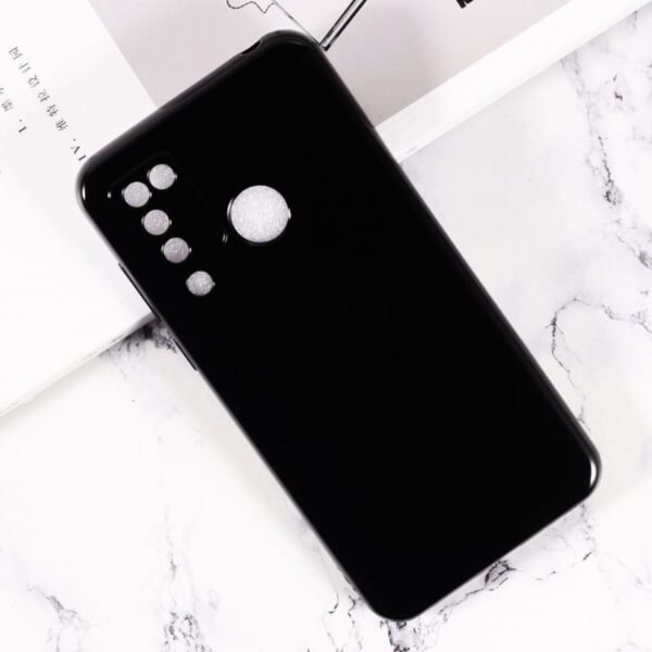 Custodia cover tpu morbida protettiva nera per Doogee N20 Pro