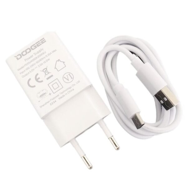 Caricatore originale e cavo USB per Doogee S61