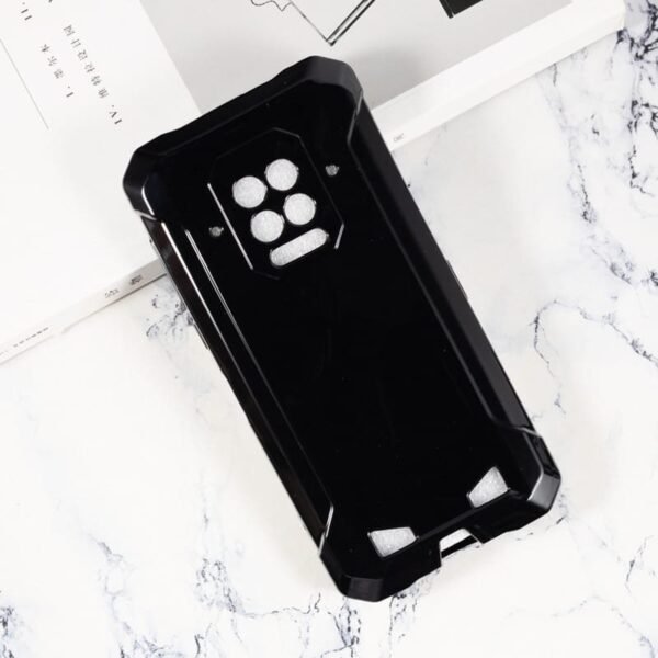 Custodia morbida protettiva in TPU nera per Doogee S86 Pro
