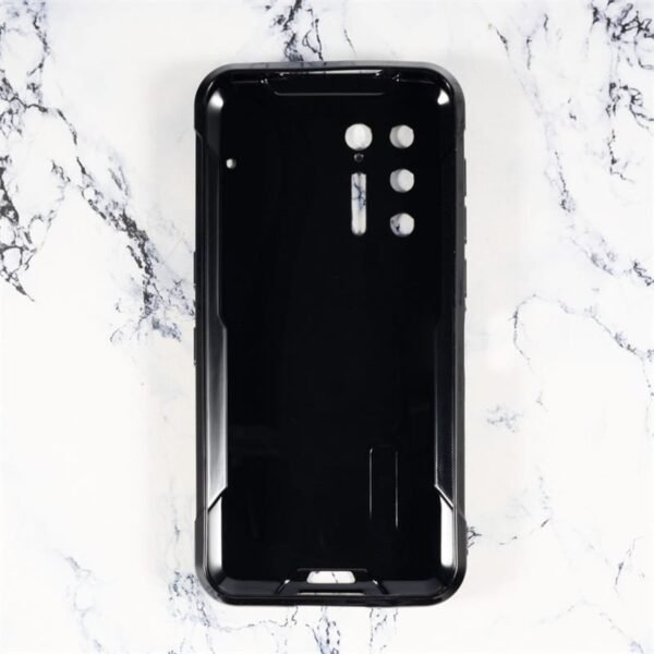 Custodia protettiva morbida in TPU nera per Doogee S97 Pro