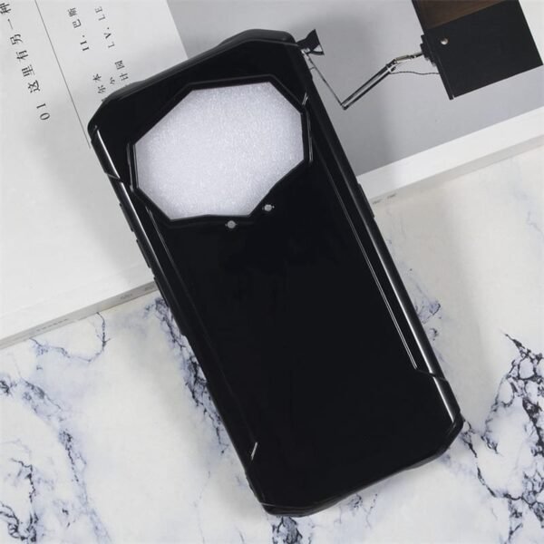 Custodia cover tpu morbida protettiva nera per Doogee S99 Pro