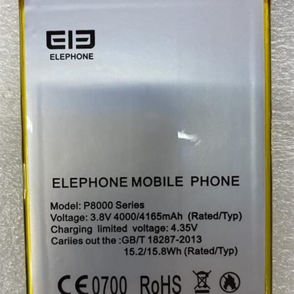 Batteria originale per Elephone P8000 pezzo di ricambio