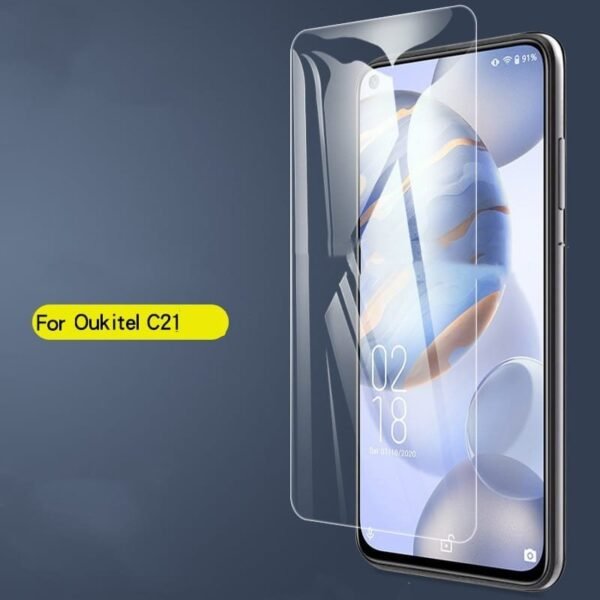 3 pezzi Pellicola Protettiva in Vetro Temperato per Oukitel C21