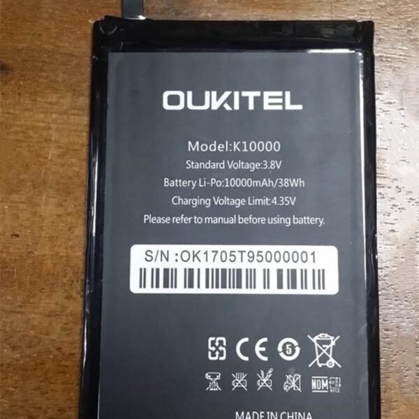 Batteria originale per ricambio Oukitel K10000