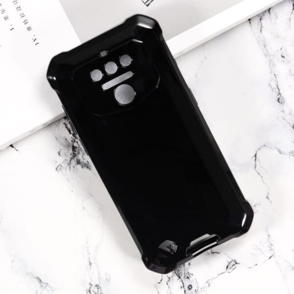 Custodia morbida protettiva in TPU nera per Oukitel WP5