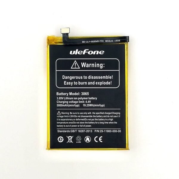 Batteria originale per Ulefone Armor 5 pezzo di ricambio