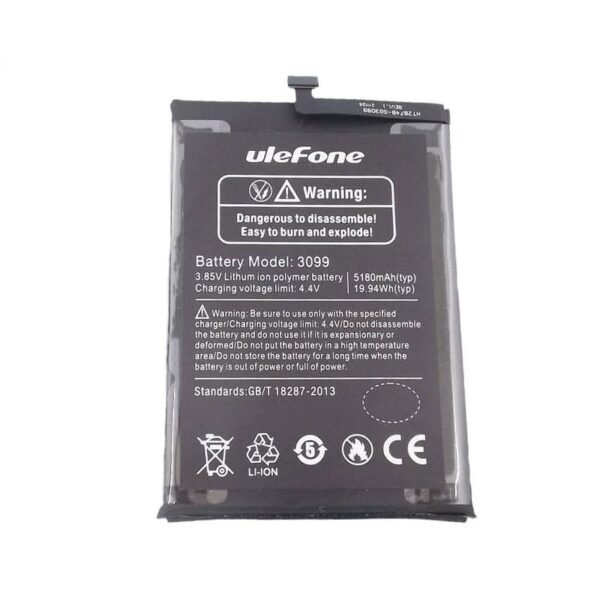 Batteria originale per Ulefone Armor X10 Pro pezzo di ricambio