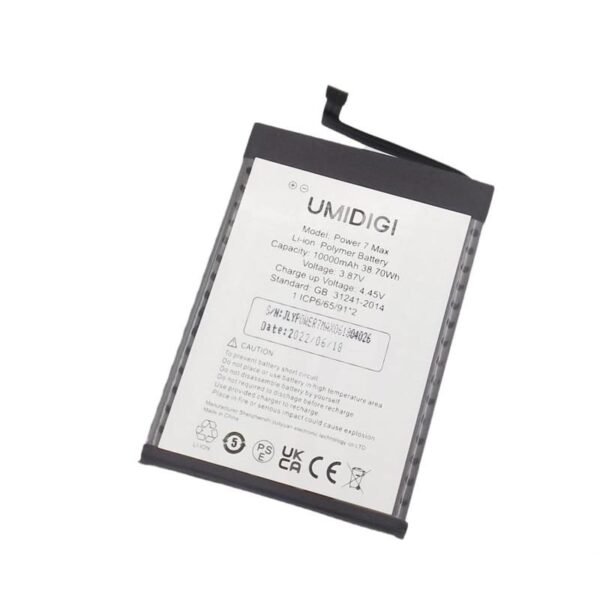 Batteria originale per UMIDIGI Power 7 Max parte di ricambio