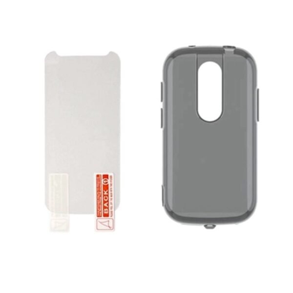 Custodia protettiva originale grigia e copertura per schermo per Unihertz Jelly 2E