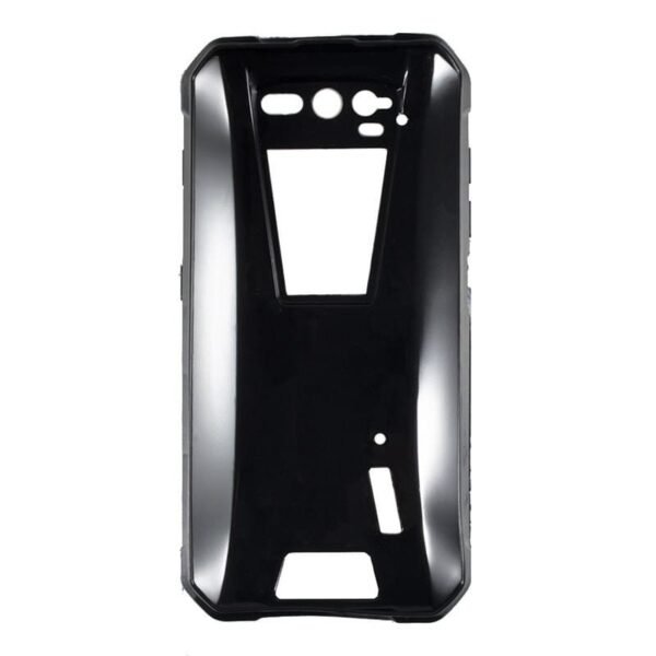 2PCS Custodia Cover TPU Morbida Protettiva Nera per Unihertz Tank
