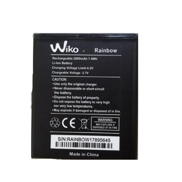 Batteria di ricambio per Wiko Rainbow